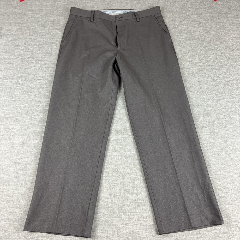 FootJoy Pants Mens 36x30 Gray‎ Golf Performance Stretch Flat Front Tech Khakis